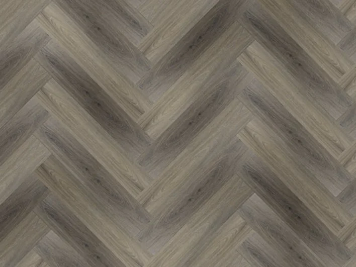 Meltex luksus vinyylilattia 7,5 mm, tumma kalanruoto