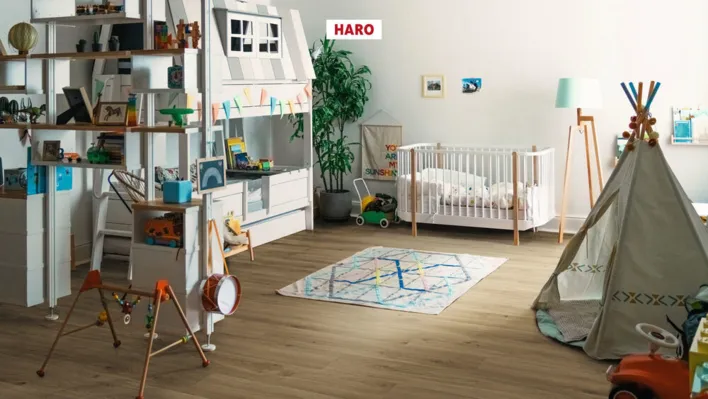 Haro laminaattilattia Aqua - Lankkulattia, Tammi Emilia puro