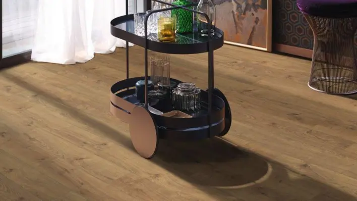 Haro laminaattilattia Aqua - lankkulattia, tammi Portland natur