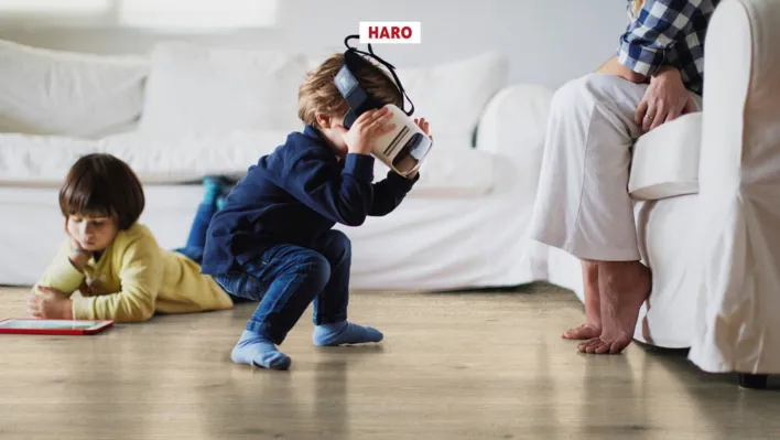 Haro laminaattilattia, Grand Via Aqua - Tammi Contura, Kiviharmaa