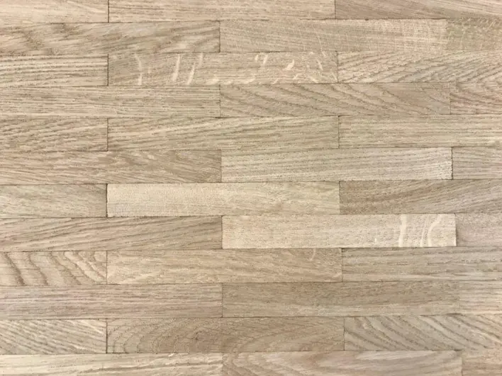 Tammi-mosaikkiparketti, englantilaisella sidonnalla – sormiparketti