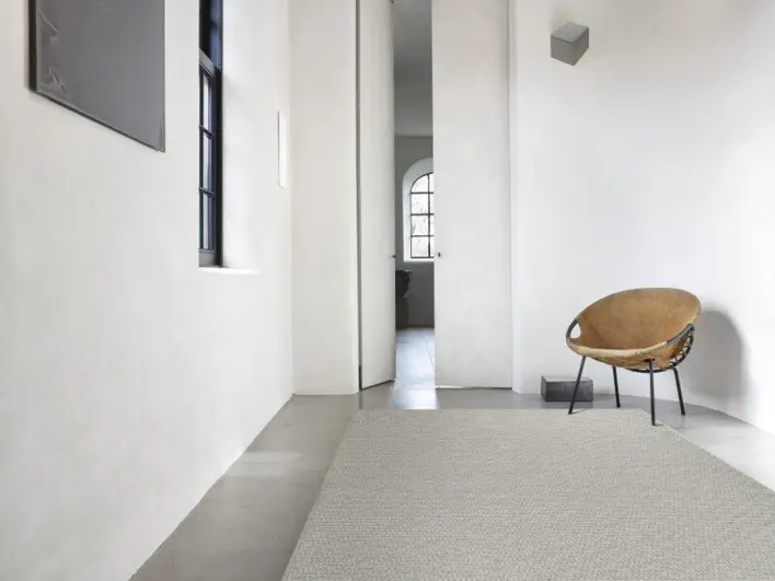 Kreatex - Ystad, vaaleanharmaa - REST 140X200 CM