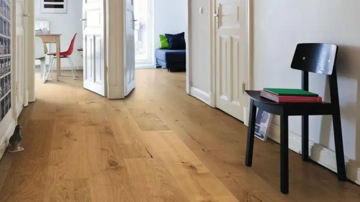 Haro lankkulattia - Tammi invisible Sauvage harjattu nD