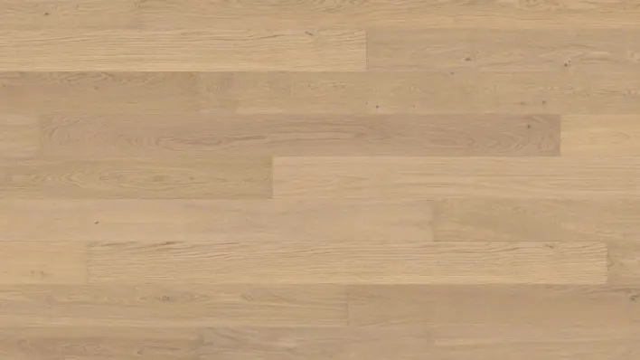 Haro lankkulattia - Tammi vaaleanvalkoinen Markant harjattu n+