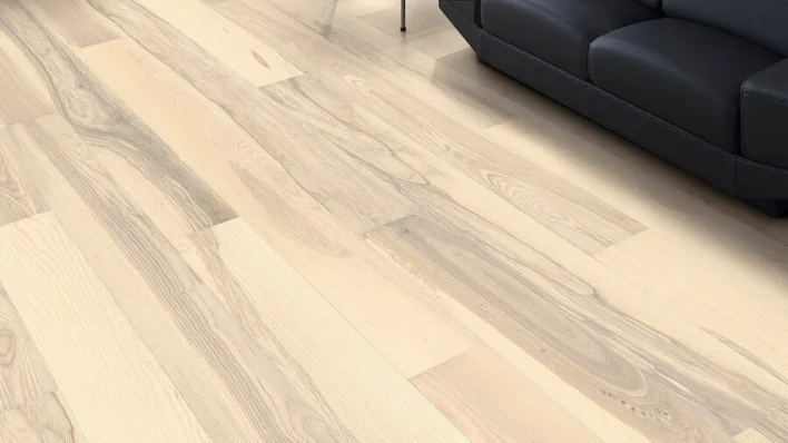 Haro lankkulattia - Saarnin vaalea valkoinen Universal harjattu nD