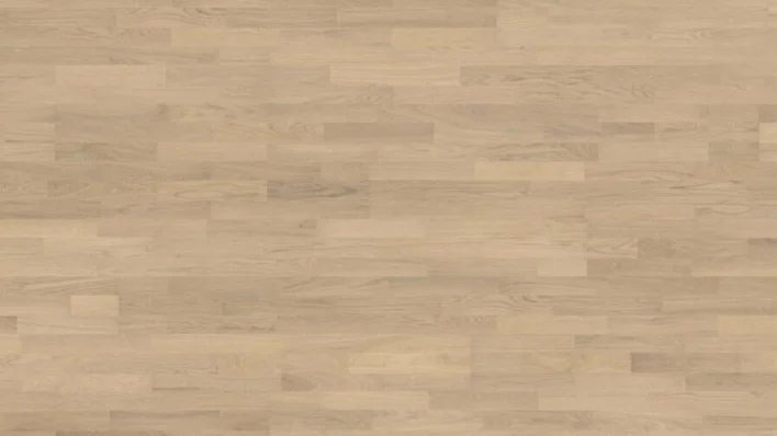 Haro parkettilattia - Tammi vaaleanvalkoinen Naturale harjattu nD