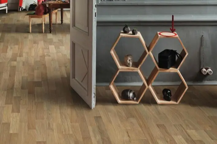 Haro parkettilattia - Tammi invisible Naturale harjattu nL+