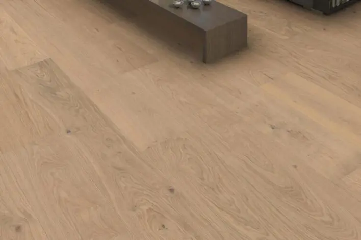 Haro parkettilattia - Tammi invisible Naturale harjattu nL+