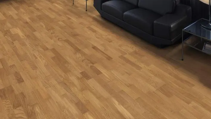 Haro parkettilattia - Tammi Naturale harjattu nD