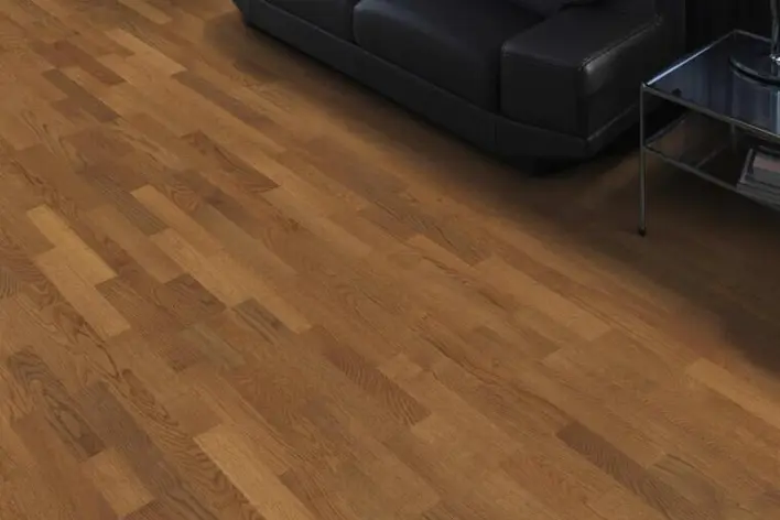 Haro parkettilattia - Savustettu tammi Naturale harjattu nD