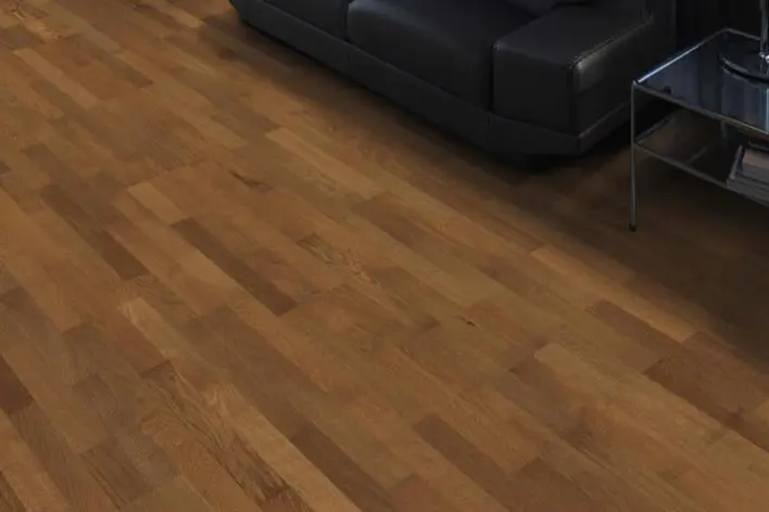 Haro parkettilattia - Savustettu tammi Naturale harjattu nL+