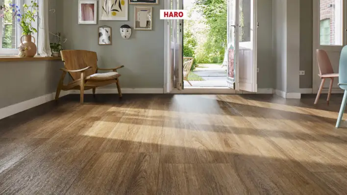 Haro laminaattilattia, Gran Via Aqua - Tammi Eleganza, Savustettu