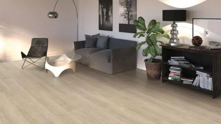 Haro laminaattilattia, Gran Via - Tammi Eleganza, Kermanvalkoinen