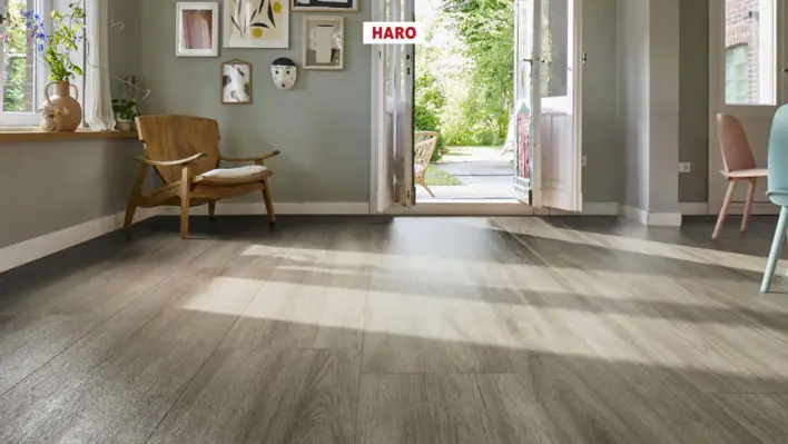 Haro laminaattilattia, Gran Via - Tammi Eleganza, Antiikkiharmaa