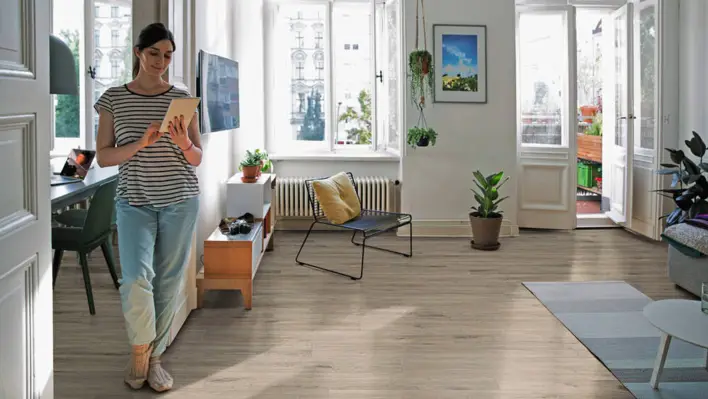 Haro laminaattilattia - Lautalattia, Tammi Veneto, Mocca