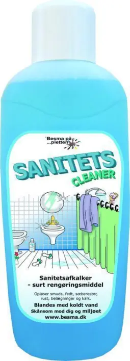 Sanitets Cleaner – Puhdistusaine ja kalkinpoisto saniteettitiloille - RESTSALG