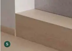 5. Trappeforkantsliste.