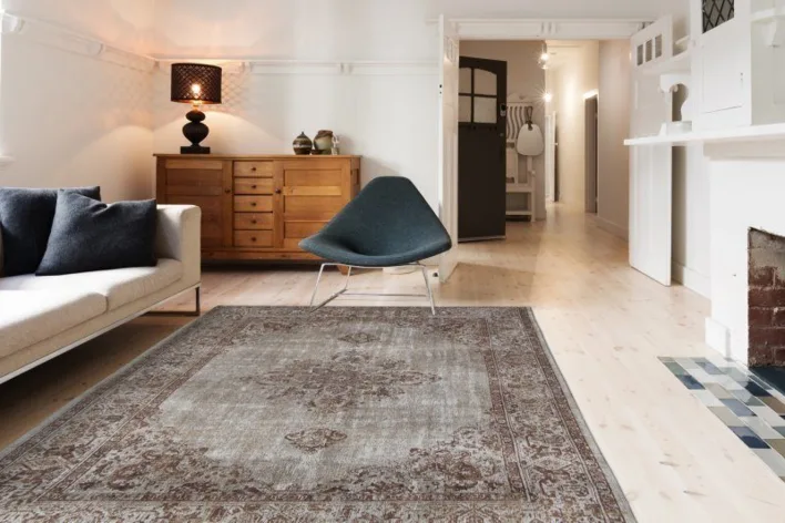 Cacao Border 8667 - JÄÄMÄ 140X200 CM