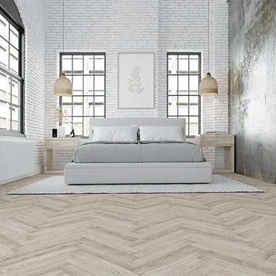 Wiking Q-loc Woodura Tammi ruotokuvio - Valkoinen kovavahaöljy