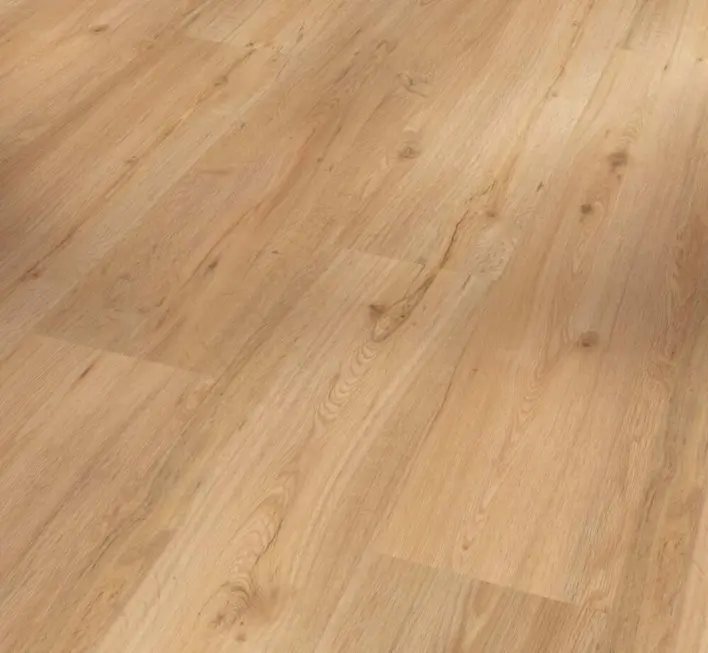 Parador Vinyl Basic 2.0 Plank - Tammi luonnollinen, Harjattu rakenne