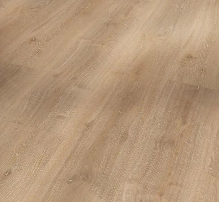 Parador Vinyl Basic 2.0 Plank - Tammi Royal vaalea kalkittu, harjattu rakenne