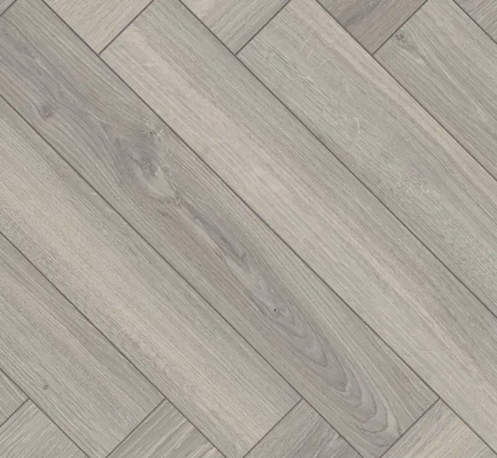 Parador Trendtime 3 - Tammi Studioline vaaleanharmaa luonnollinen mattarakenne, kalasruoto