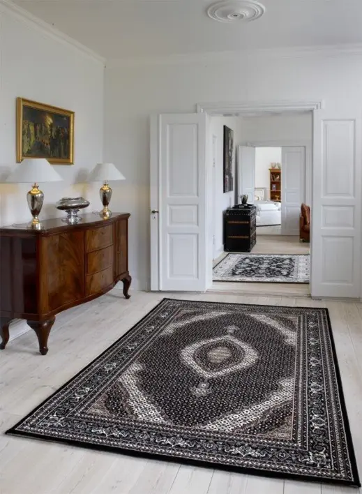 Kreatex - Wilton Täbriz, Musta - REST 140X200 CM