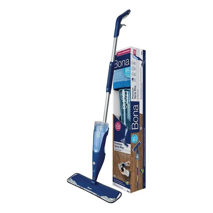 Bona Spray Mop, sininen puulattioille