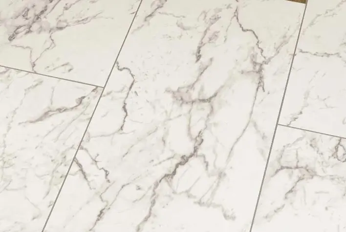 Laminaatti, Line Stone -laatta - Carrara Marble, D2921