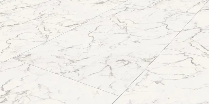 SPC vinyylilattia - D2921 Carrara Marble laatta