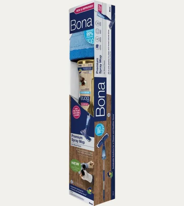 Bona Spray Mop, öljyttyihin puulattioihin