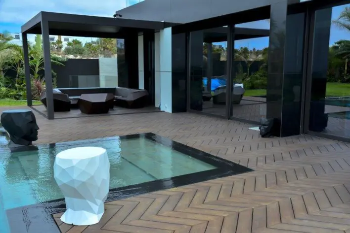 MOSO Bambus X-treme® - Chevron sildeben terrasseplanker