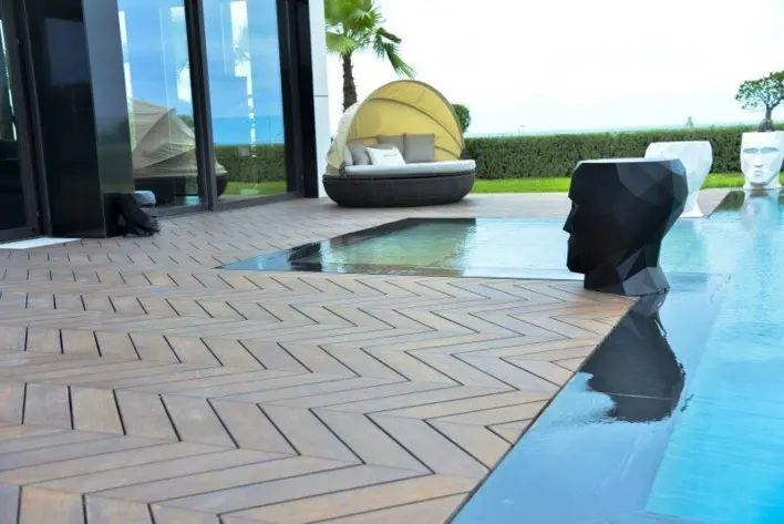 MOSO Bambus X-treme® - Chevron sildeben terrasseplanker -