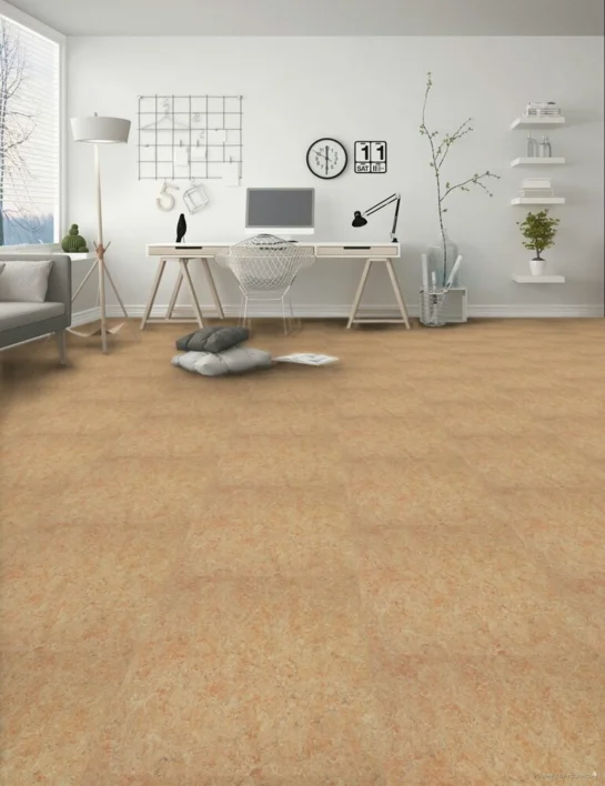 Ziro Lino-Click linoleumlaatta - Crema