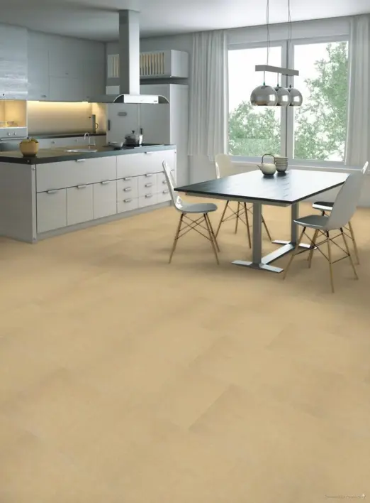 Ziro Lino-Click linoleumlaatta - Vanilla