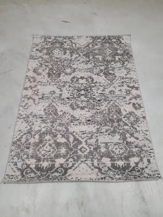 Cancun - vaaleanharmaa/tummanharmaa - REST 133x190 cm