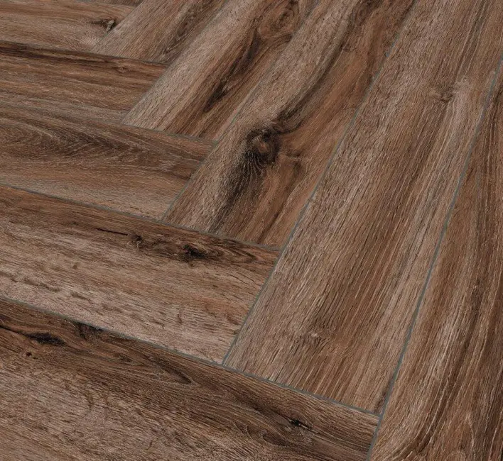 SPC-vinyylilattia - Kalasruoto, Portland Oak  P1005