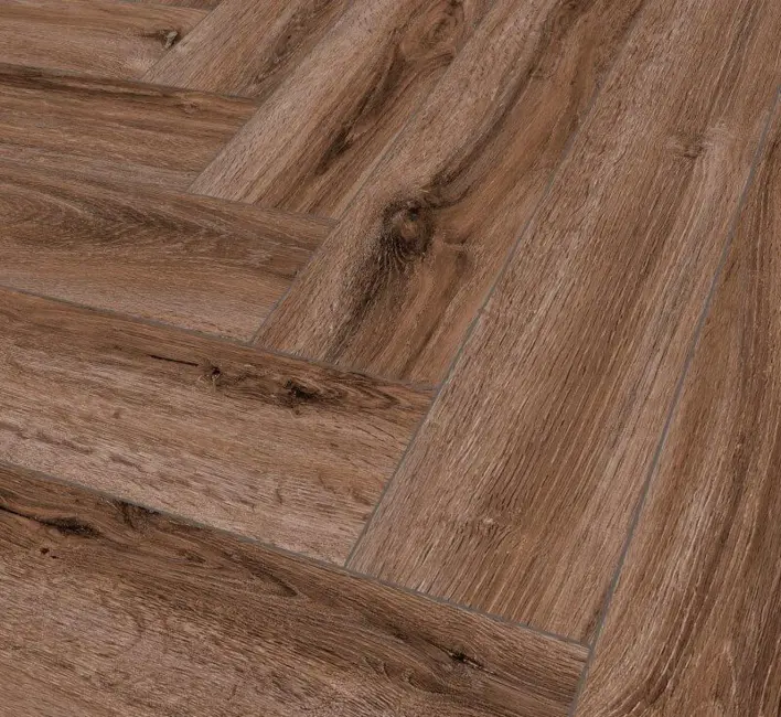 SPC-vinyylilattia - Kalasruoto, Portland Oak  P1005