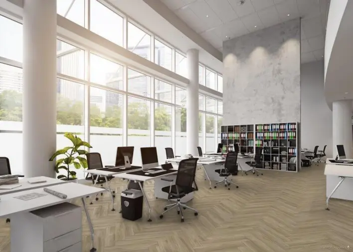 SPC-vinyylilattia - kalanruoto, York Oak P6002