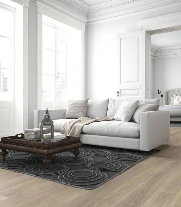 Tammi Formentera lauta, harjattu mattalakattu