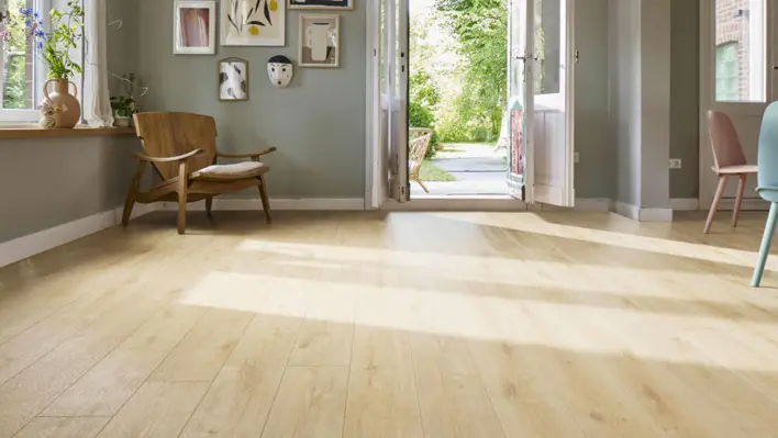 Haro laminaattilattia, lautalattia Tammi Siena puro