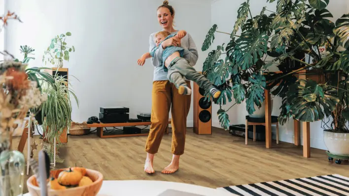 Laminaattilattia, lankkulattia Tammi Scarpa luonnonväri