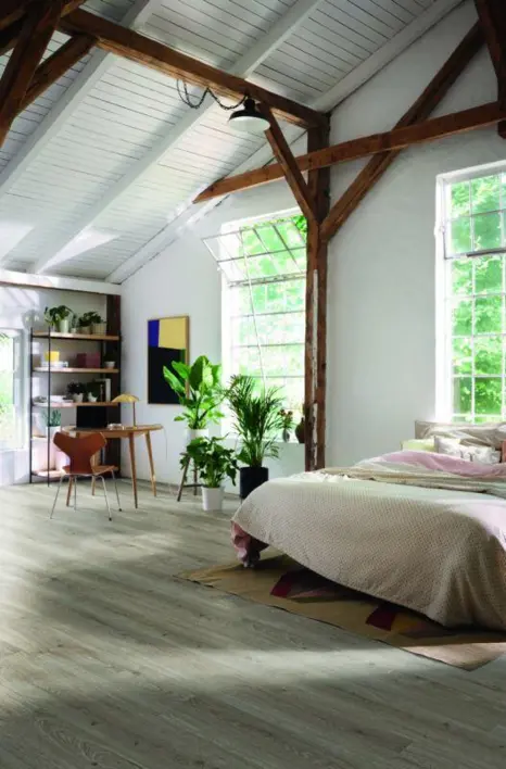 Haro laminaattilattia - lautalattia, Tammi Flavia harmaa