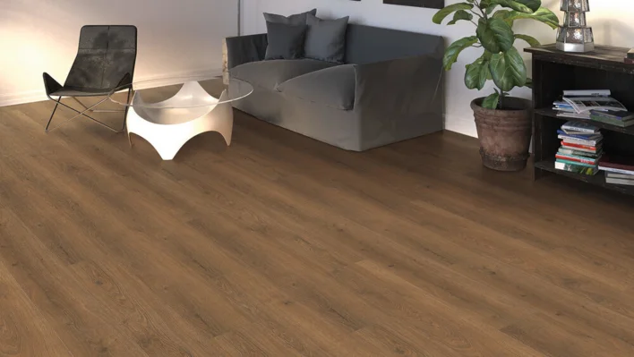 Haro laminaattilattia - Lankkulattia, tammi Flavia savustettu