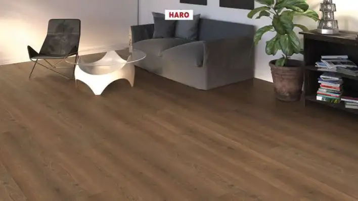 Haro laminaattilattia, Grand Via Aqua - Tammi Flavia savustettu