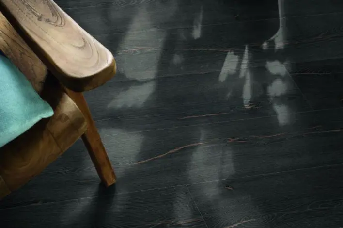 Haro laminaattilattia, Grand Via Aqua - Tammi Metallic musta