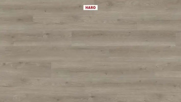 Haro laminaattilattia Aqua - Lankkulattia, Tammi Flavia harmaa