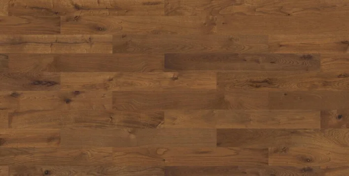 Suurikokoinen kalanruotokuvio Prestige - Savustettu tammi Sauvage harjattu nD