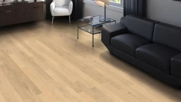 Silliluun parketti Allegro - Tammi invisible Naturale harjattu nD