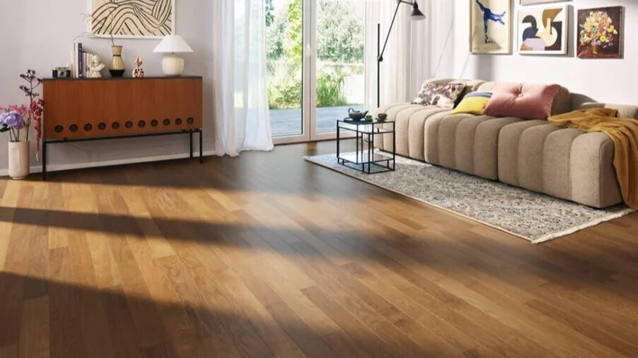 Classico-lankku - Savustettu tammi Trend harjattu nL+